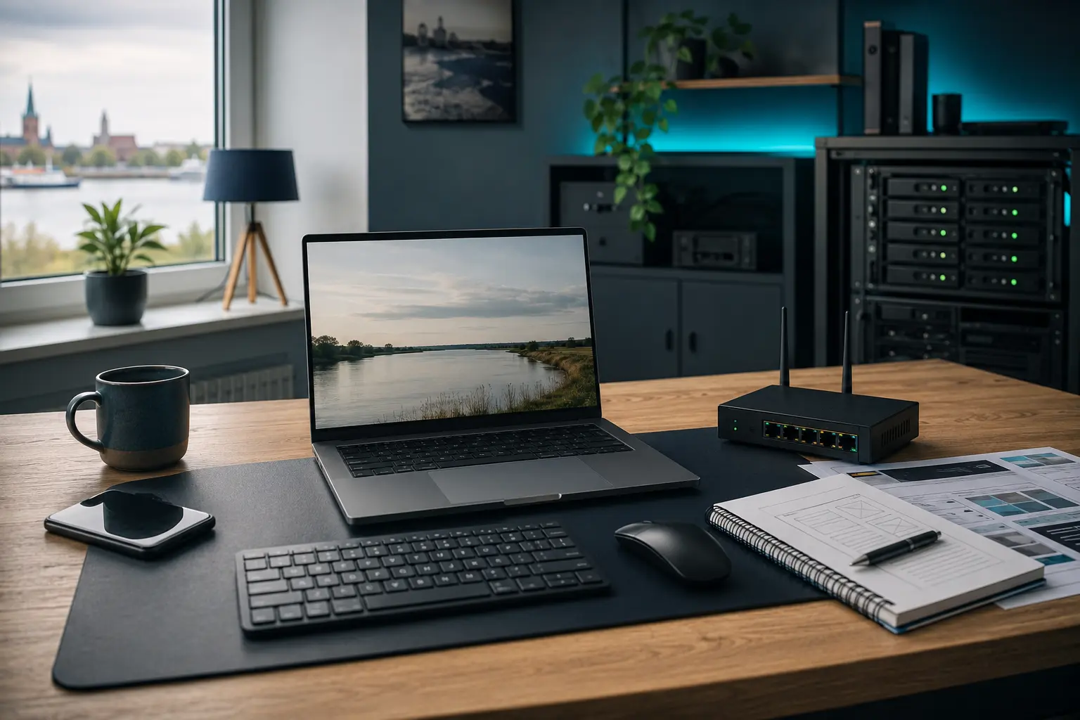 IT-Arbeitsplatz von Vosz IT & More